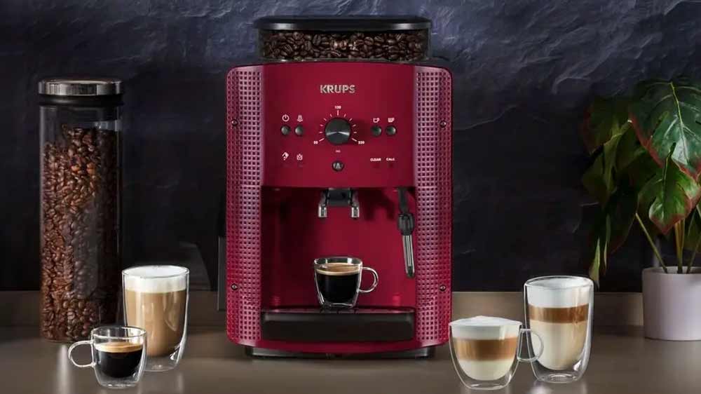 Stůl s kávou a kávovarem KRUPS_02