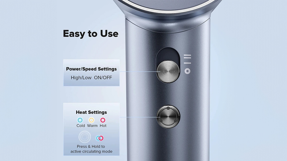 Fén na vlasy LAIFEN SWIFT SPECIAL SILVER BLUE