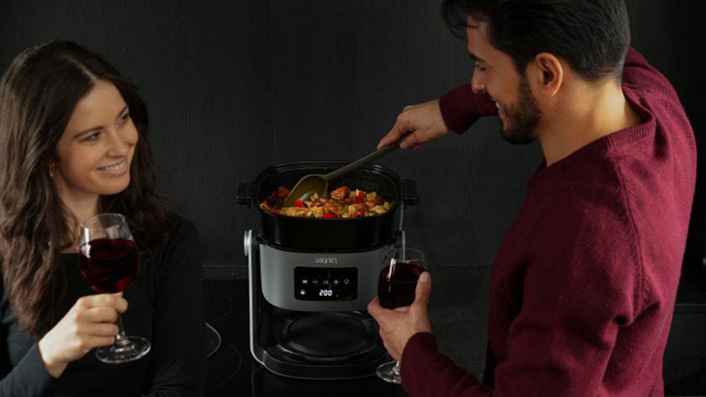Příprava v horkovzdušné fritéze Lauben 5500BG_ 05