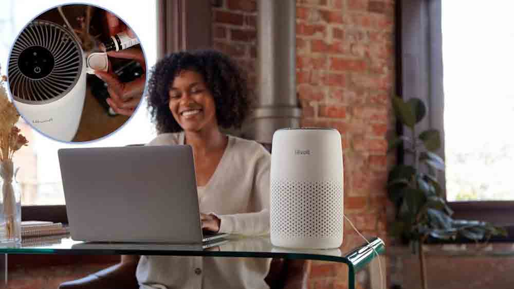 Možnost aromaterapie čističky vzduchu Levoit CORE Mini 2v1 a ovládá ji hlasem_03