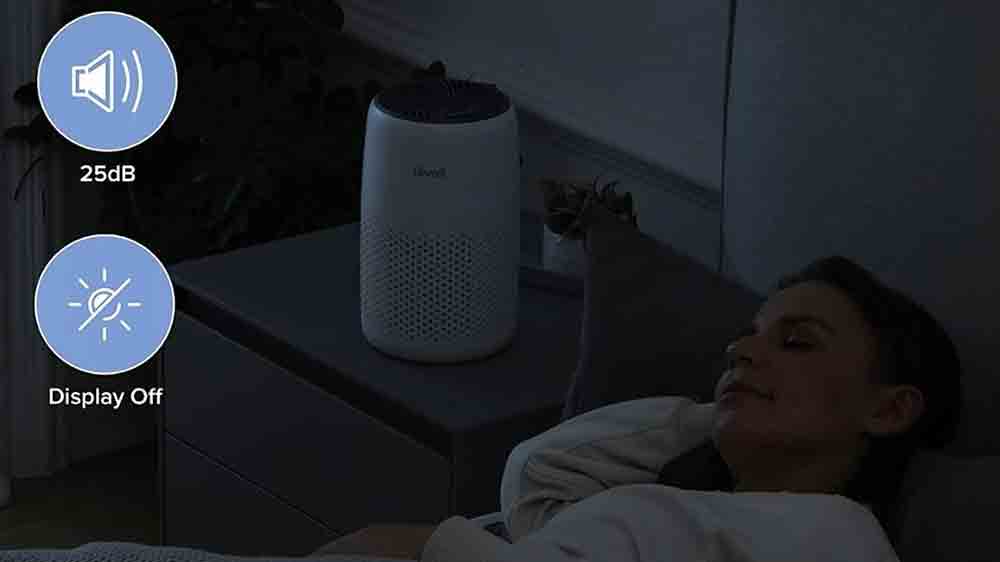 Klidný spánek s čističkou vzduchu Levoit CORE Mini 2v1_06