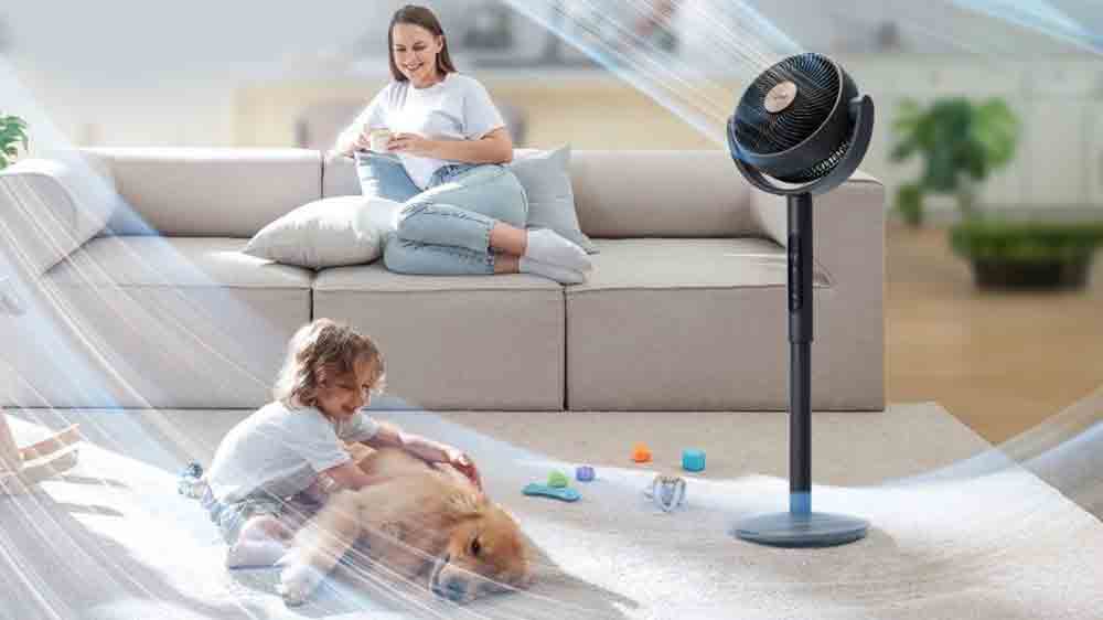Cirkulace vzduchu ventilátoru Levoit TempSense R432 DC_02