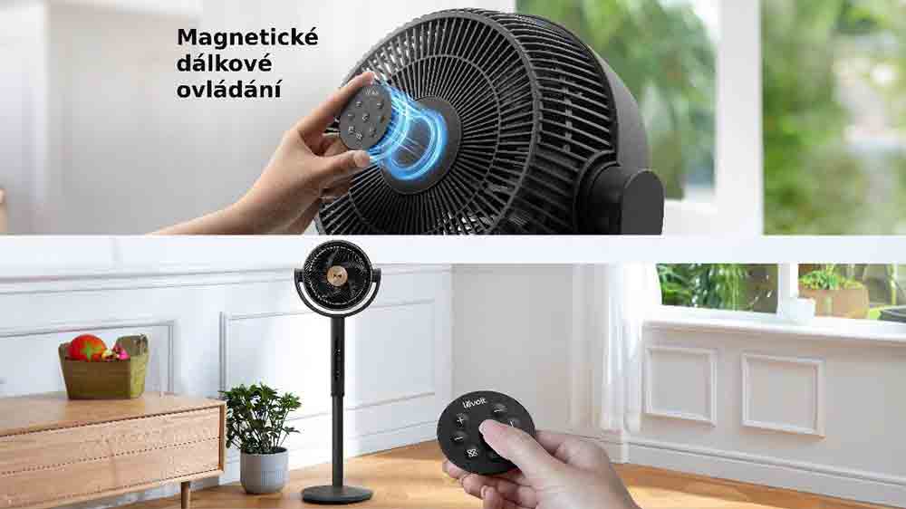 Ovládání ventilátoru Levoit TempSense R432 DC_04