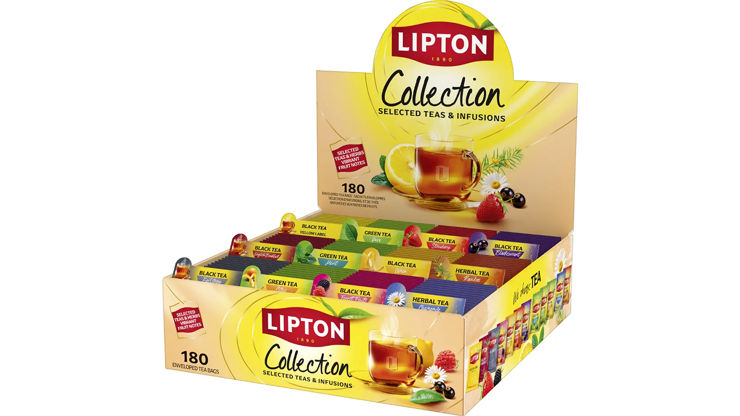 Směs čajů Lipton Variety Pack