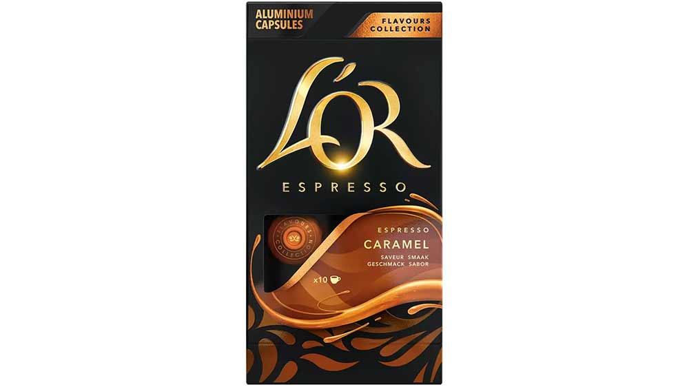 Hliníkové kapsle L'OR Espresso Caramel Do Nespresso 10 ks_01