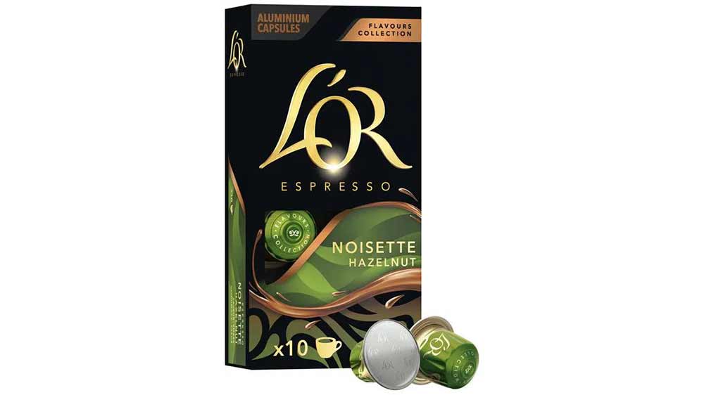 Hliníkové kapsle L'OR Espresso Hazelnut Do Nespresso 10 ks_01