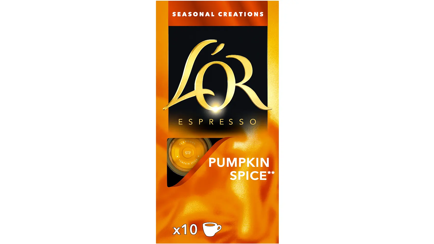 Kapsuly Nespresso L&acute;OR Pumpkin Spice 10 ks