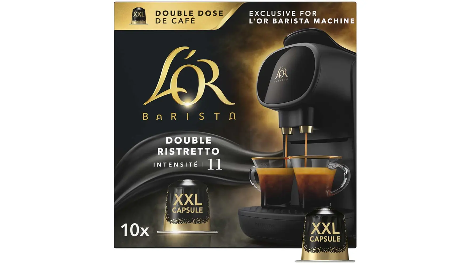 Kapsle L’OR Barista XXL Double Ristretto 10 ks