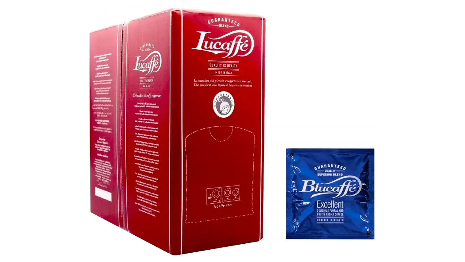 K&aacute;va Lucaffe Blucaff&eacute; ESE 150 ks