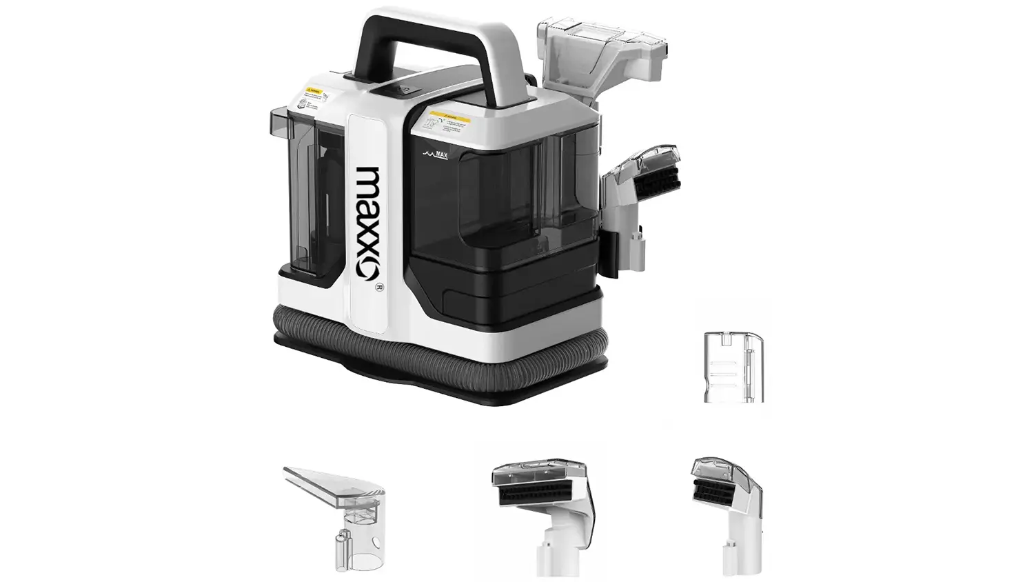 Tepovač Maxxo SC750W Turbo s nástavci