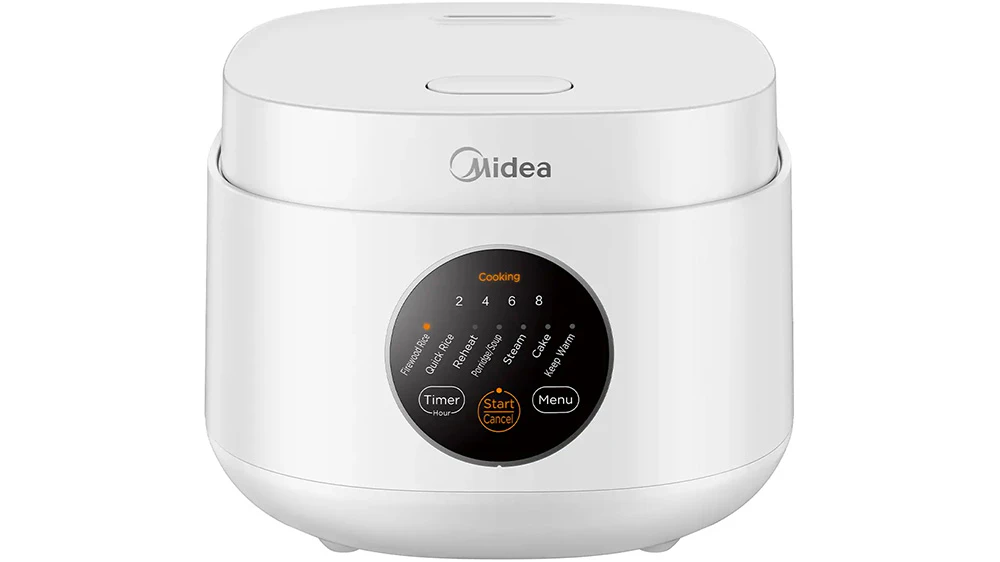 R&yacute;žovar Midea FB30M161W b&iacute;l&yacute; předn&iacute; pohled