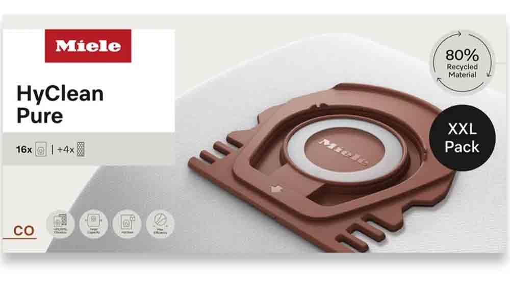 Balení sáčků Miele CO XXL HyClean Pure_01