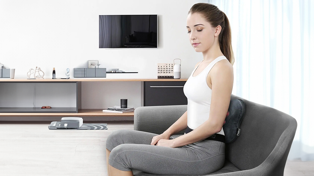 MASÁŽNÍ POLŠTÁŘ NAIPO MGP-129M SHIATSU