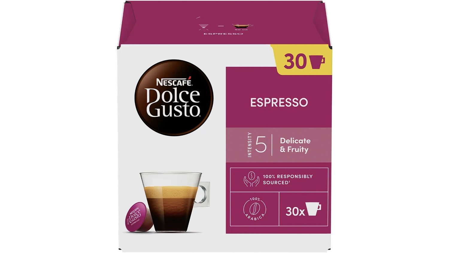 Kapsuly Nescafé Dolce Gusto Espresso 30 ks