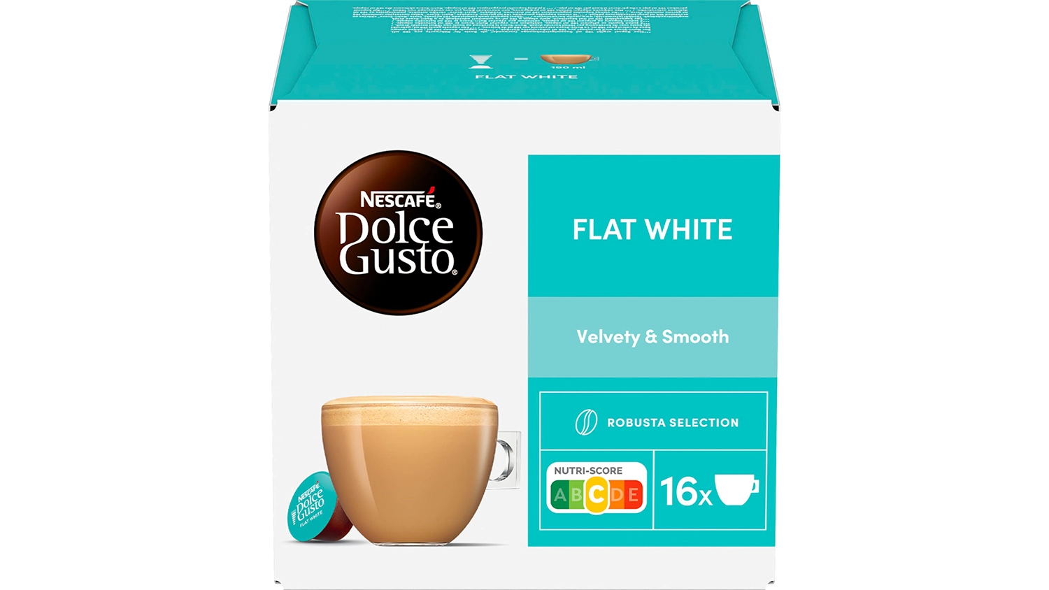 Kapsuly Nescaf&eacute; Dolce Gusto Flat White 16 ks