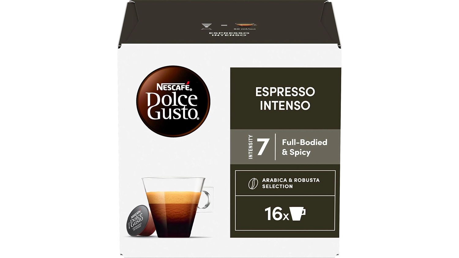 Kapsule Nescafé Dolce Gusto Espresso Intenso 16 ks