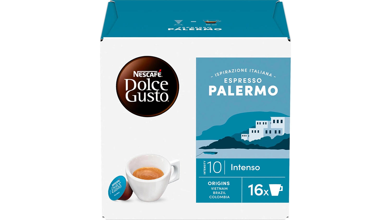 Kapsule Nescafé Dolce Gusto Espresso Palermo 16 ks