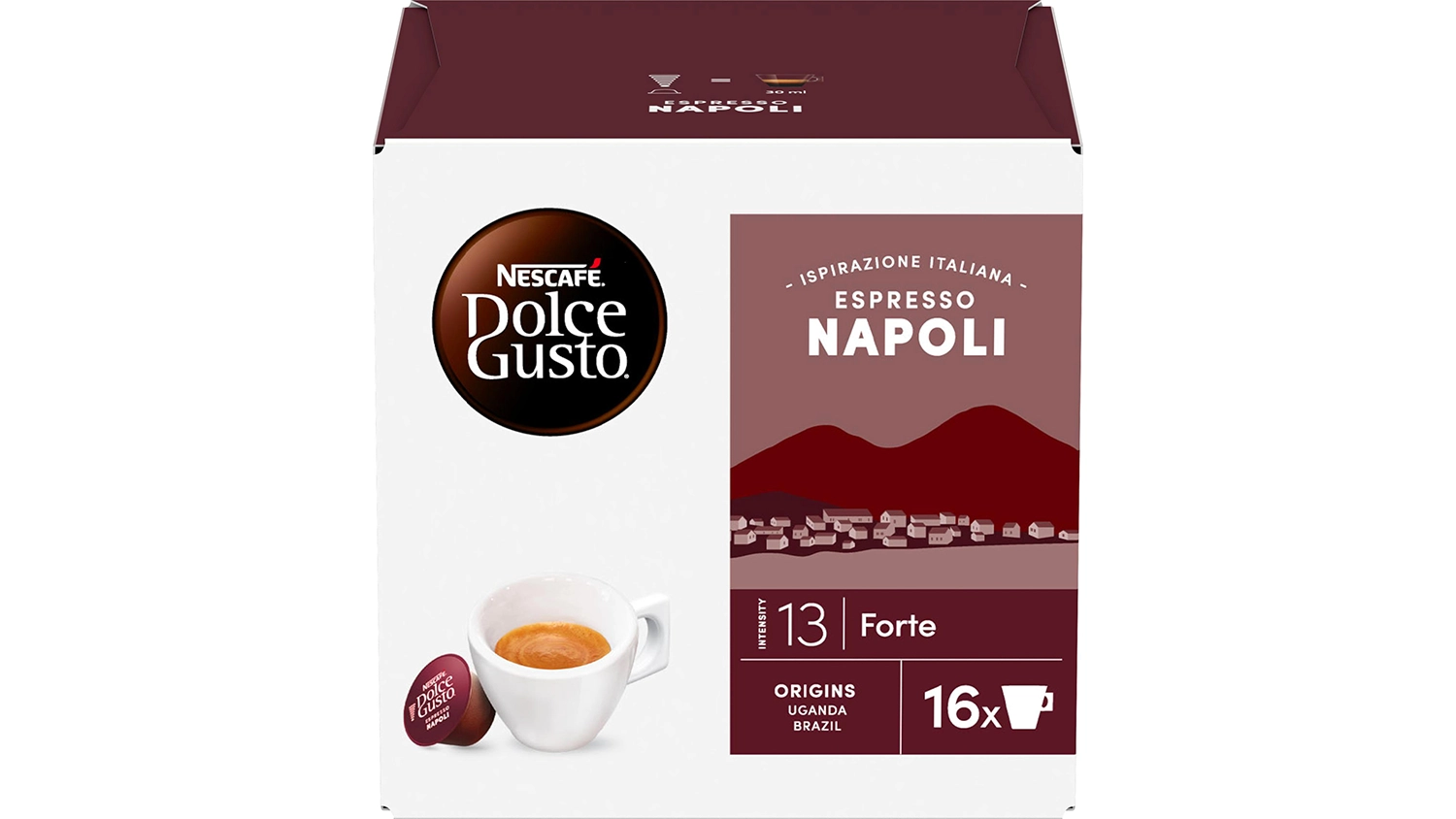 Kapsule Nescaf&eacute; Dolce Gusto Espresso Napoli 16 ks