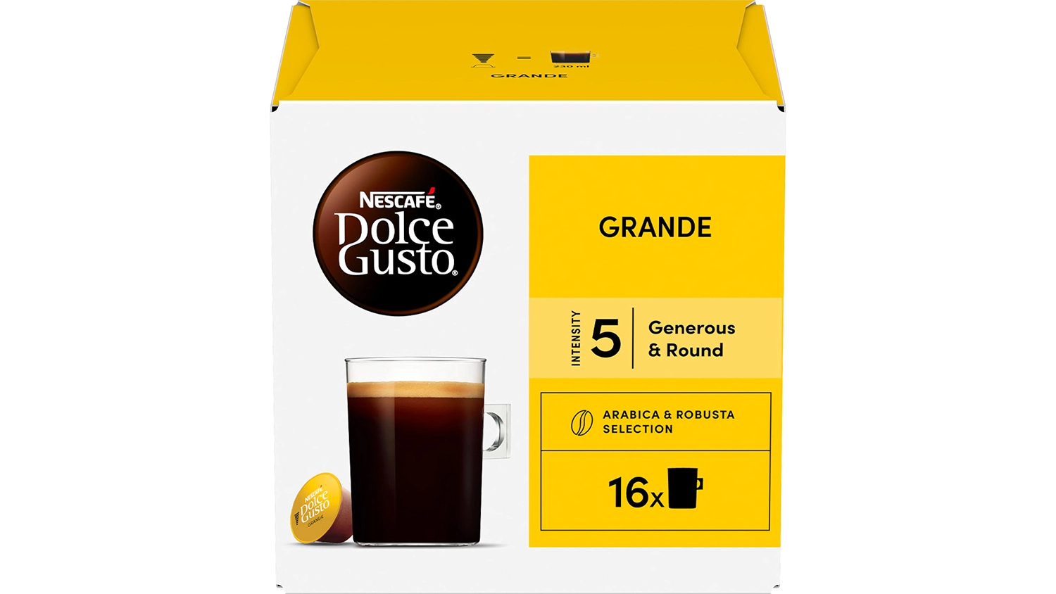 Kávové kapsuly NESCAFÉ Dolce Gusto Grande