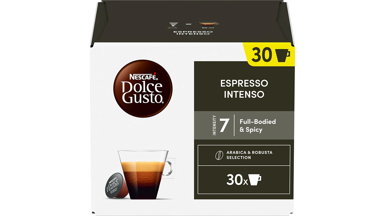 Kapsle Nescafé Dolce Gusto Espresso Intenso 30 ks