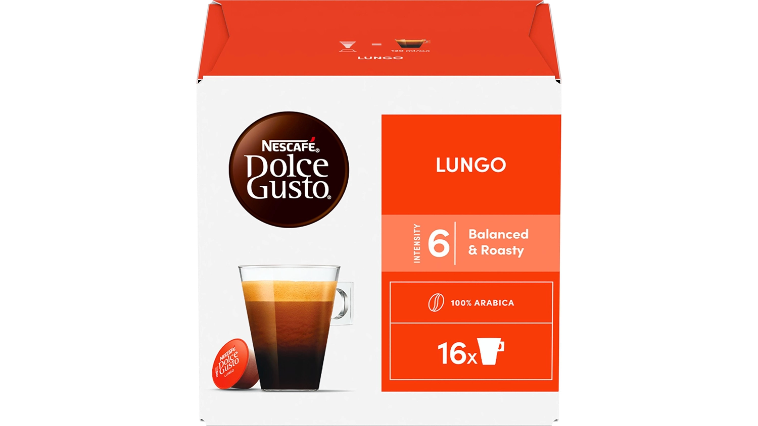 Nescaf&eacute; Dolce Gusto Lungo 16 ks