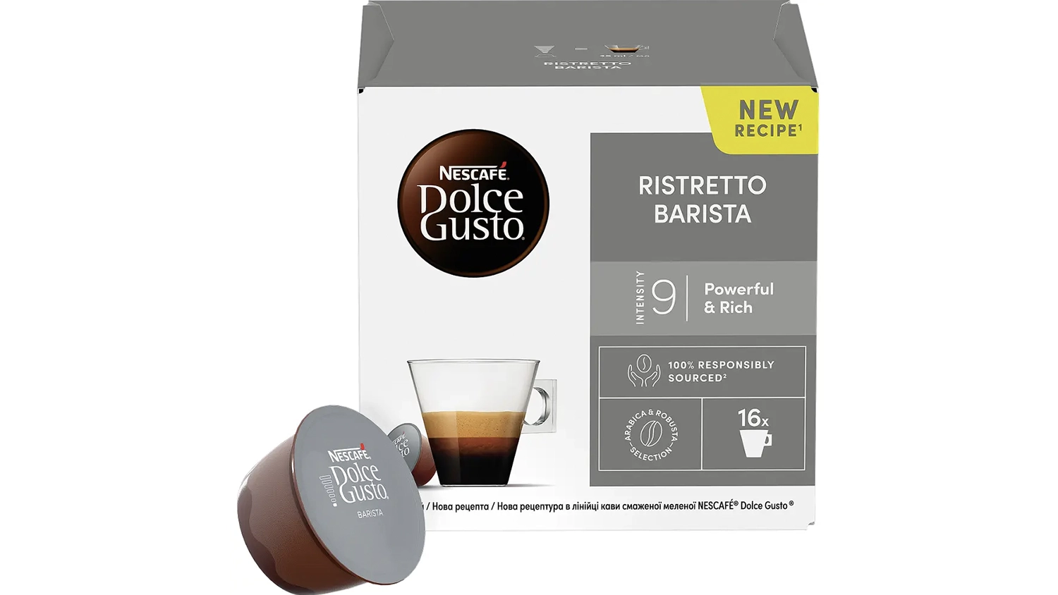 Káva NESCAFÉ Dolce Gusto Ristretto Barista v kapsulách