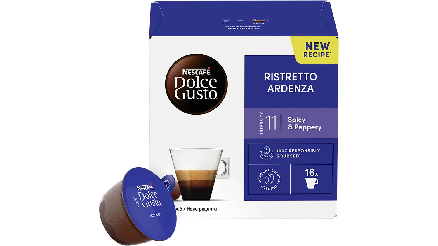 K&aacute;va NESCAF&Eacute; Dolce Gusto Ristretto Ardenza v kapsul&aacute;ch