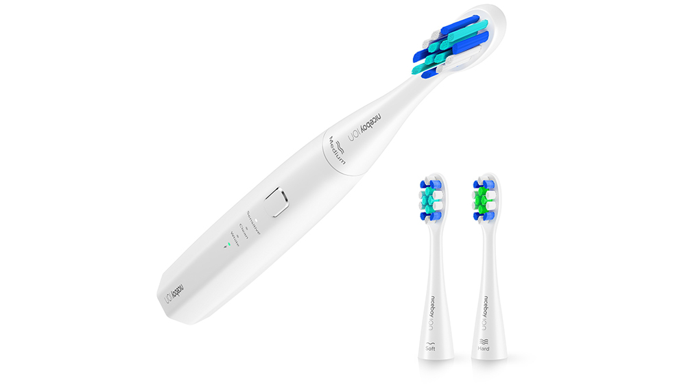 Bílý sonický zubní kartáček Niceboy ION Sonic Lite_01