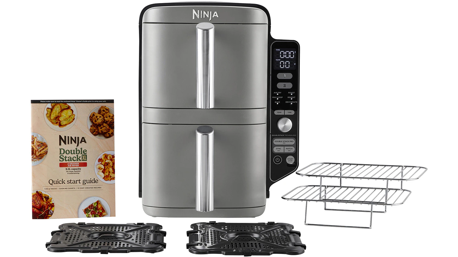 Fritéza Ninja SL400EU Foodie Double Stack XL s příslušenstvím
