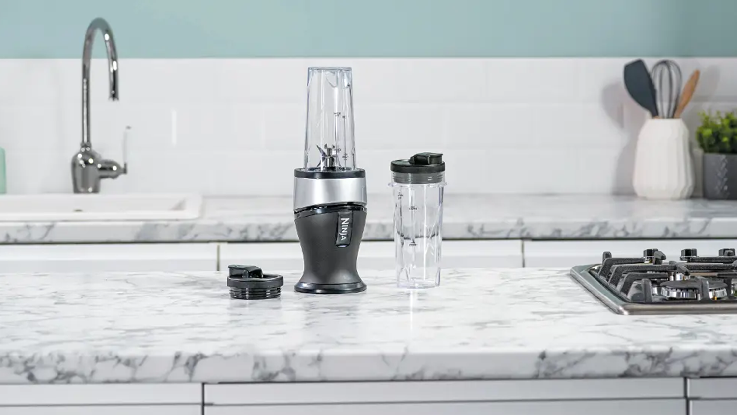 Smoothie mix&eacute;r Ninja QB3001EUS čern&yacute; v dom&aacute;cnosti