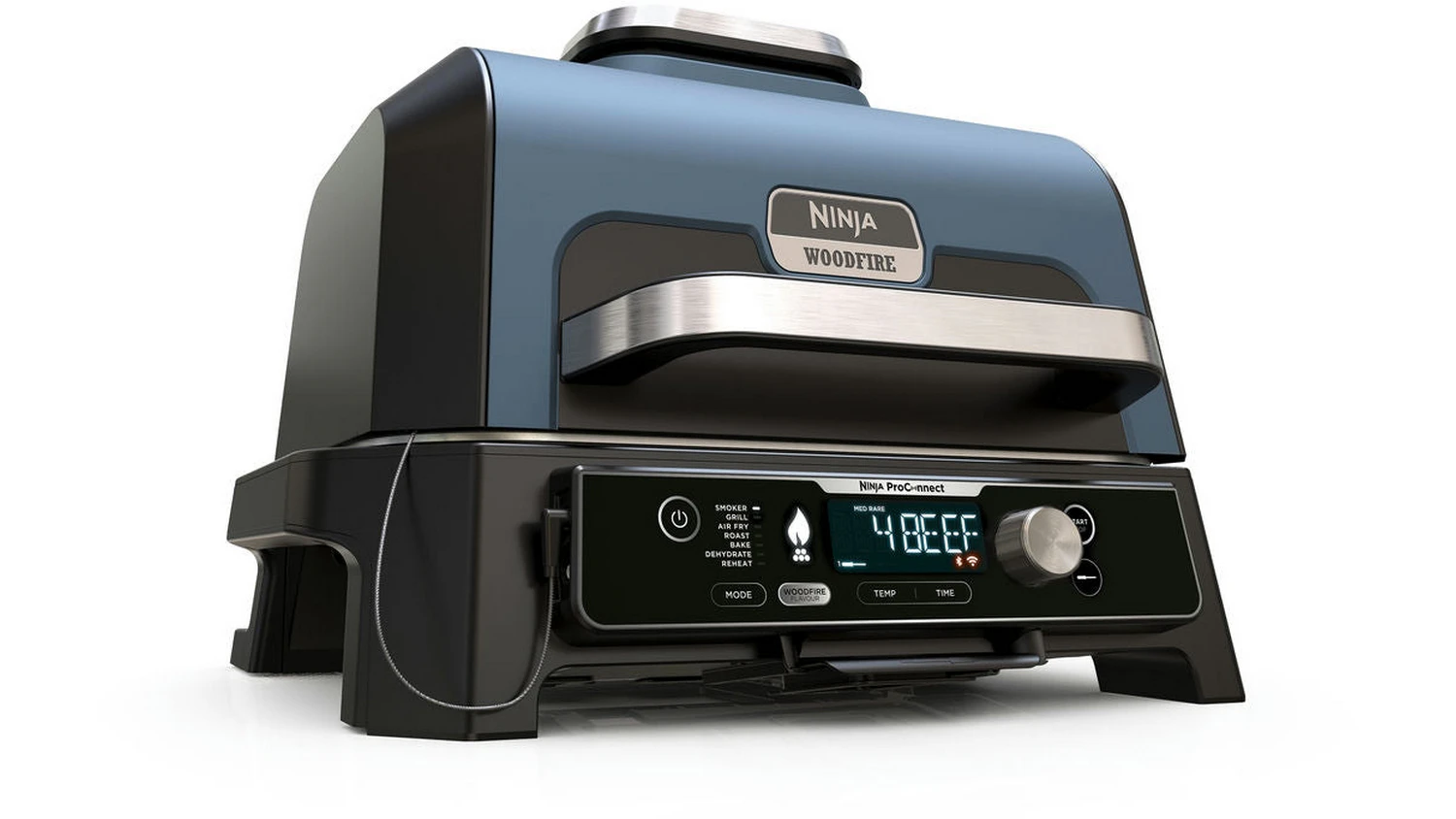 Venkovní elektrický gril Ninja OG901EU Woodfire Pro Connect XL