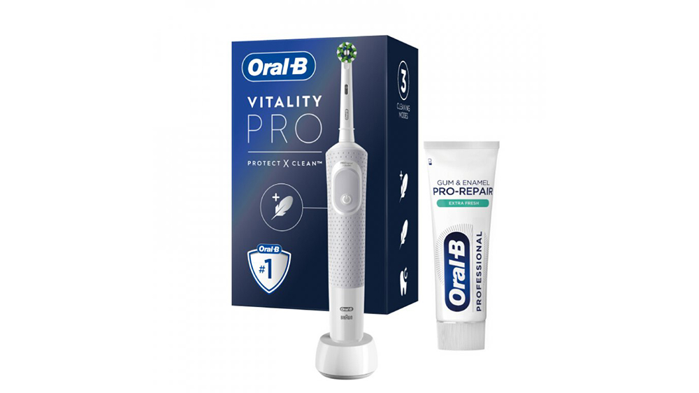 Elektrický zubní kartáček Oral-B Vitality PRO Protect X D103 + pasta