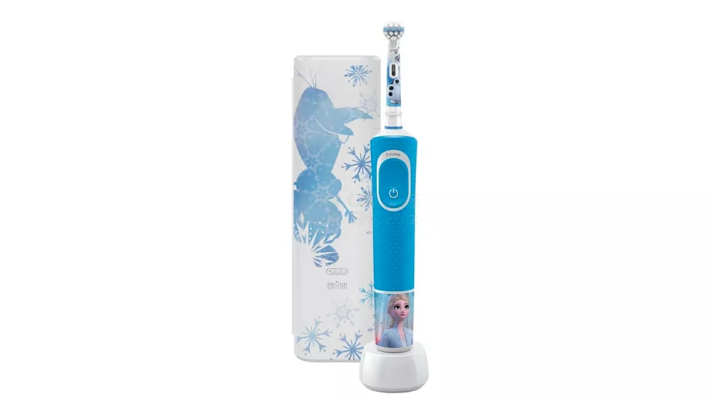 Elektrický zubní kartáček ORAL-B Vitality Pro Kids Frozen + cestovní pouzdro