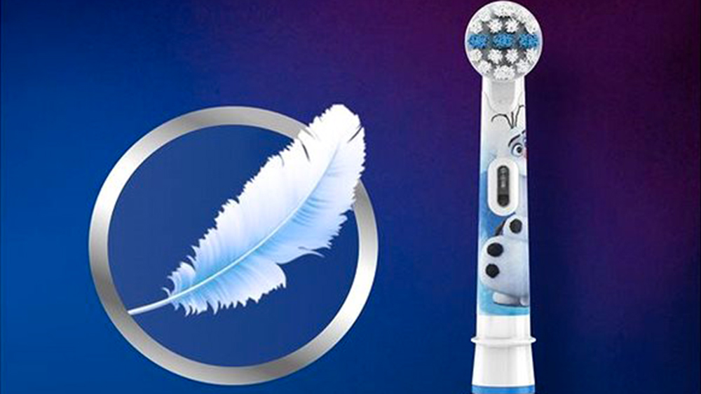 Elektrický zubní kartáček ORAL-B Vitality Pro Kids Frozen + cestovní pouzdro