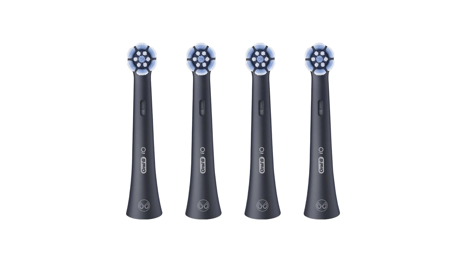 4 hlavice Oral-B vedľa seba