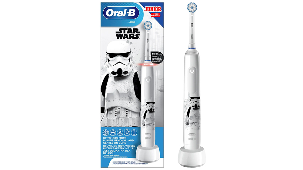Dětský elektrický zubní kartáček Oral-B Junior Pro 3 Star Wars