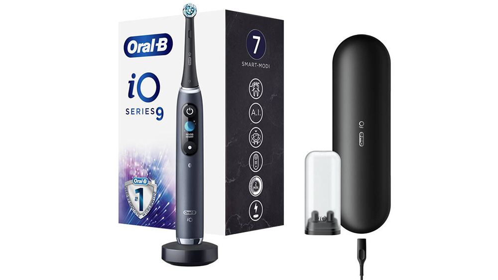 Magnetický zubní kartáček Oral-B iO9 Series Black Onyx
