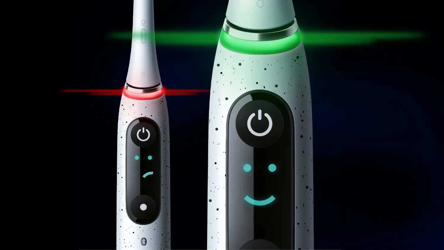 Barevné kontrolky kartáčku Oral-B iO 10