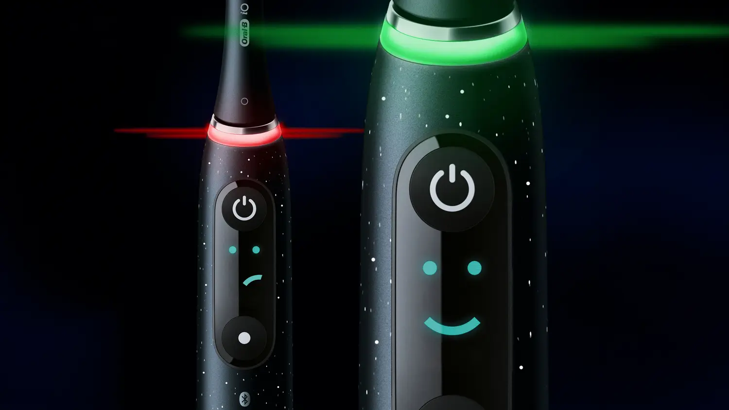 Barevné kontrolky kartáčku Oral-B iO 10