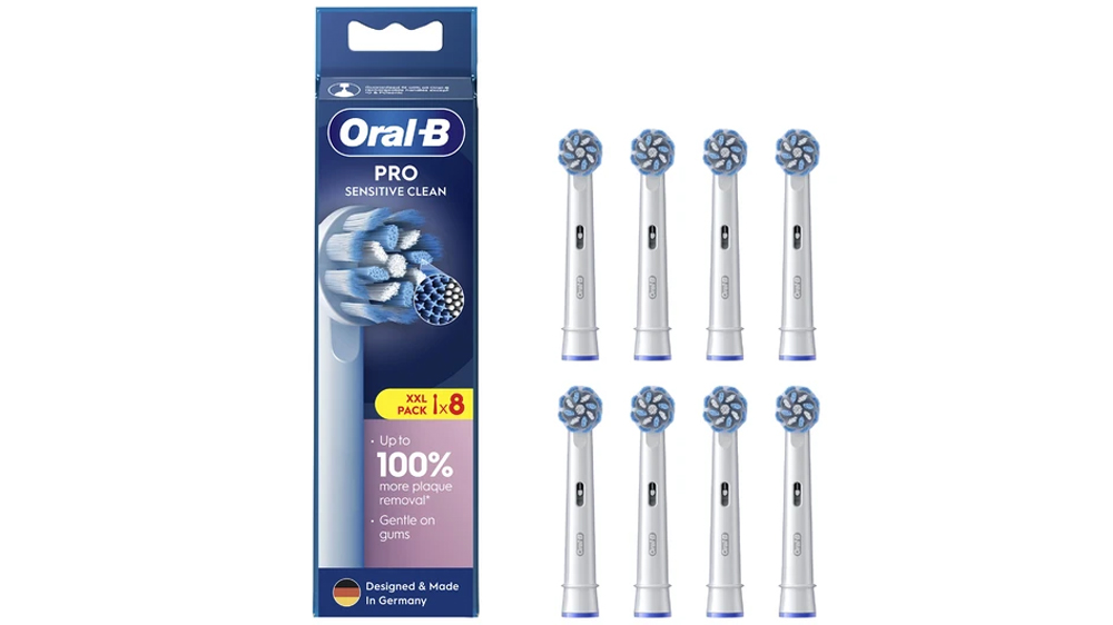 Náhradní kartáčkové hlavice Oral-B Pro Sensitive Clean; 8 ks