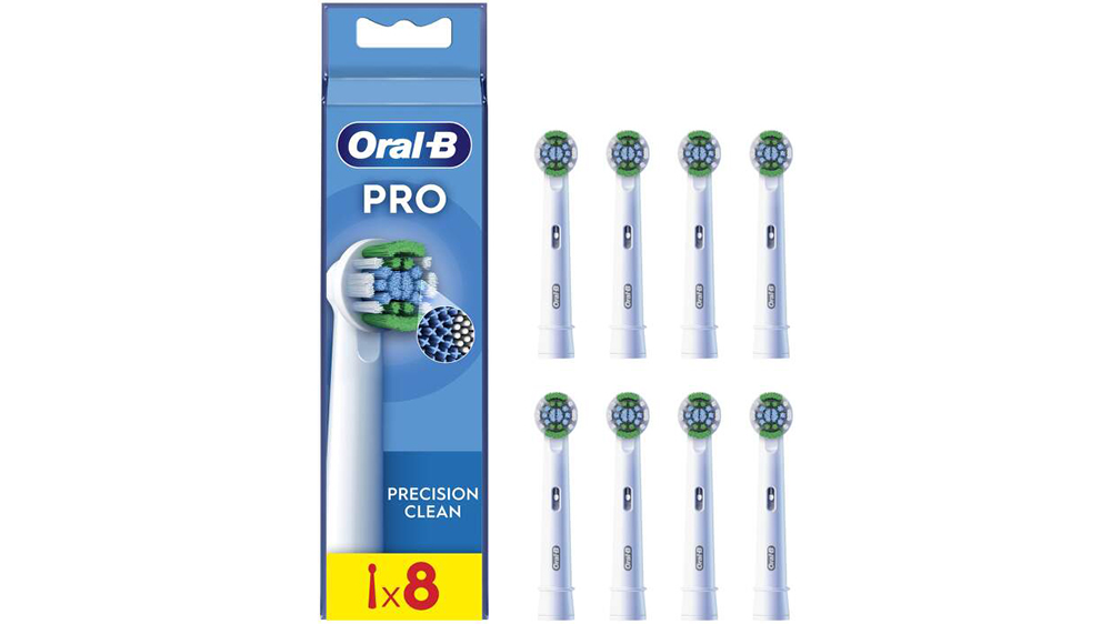 Náhradní kartáčkové hlavice Oral-B Pro Precision Clean; 8 ks