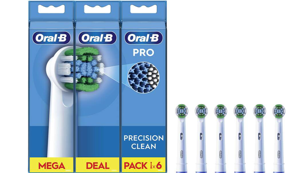 Náhradní kartáčkové hlavice Oral-B Pro Precision Clean; 6 ks