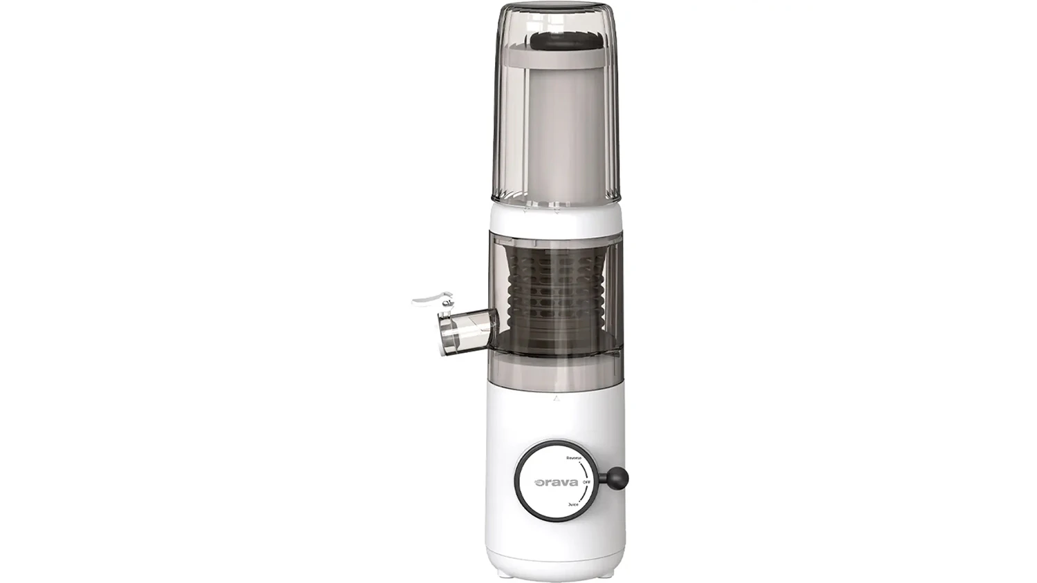 N&iacute;zkoot&aacute;čkov&yacute; od&scaron;ťavňovač Orava Taurus-3 mini b&iacute;l&yacute; zepředu