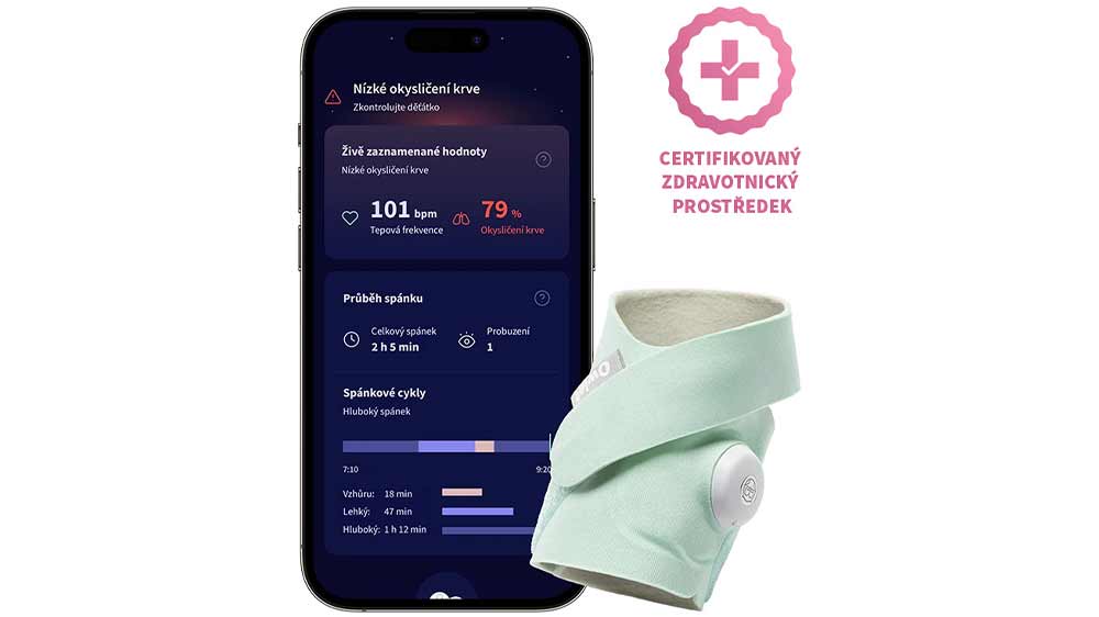 Mobilní telefon s aplikací Owlet Care_03