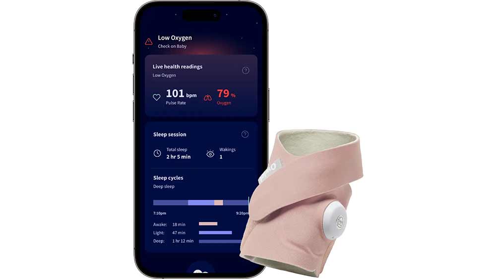 Mobilní telefon s aplikací Owlet Care_03