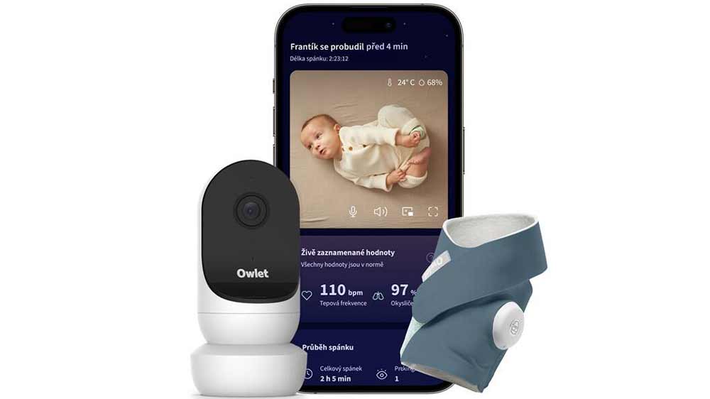 Dětská chůva Owlet Dream Sock + Cam2 Bundle_01