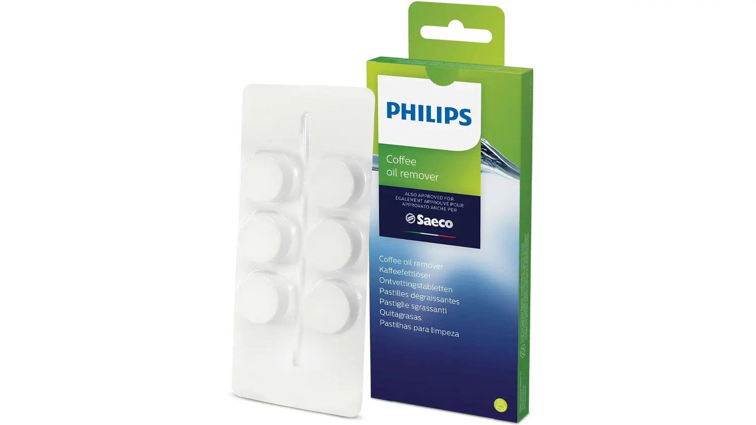 Tablety na odmasťovanie k&aacute;vovarov Philips CA6704/10