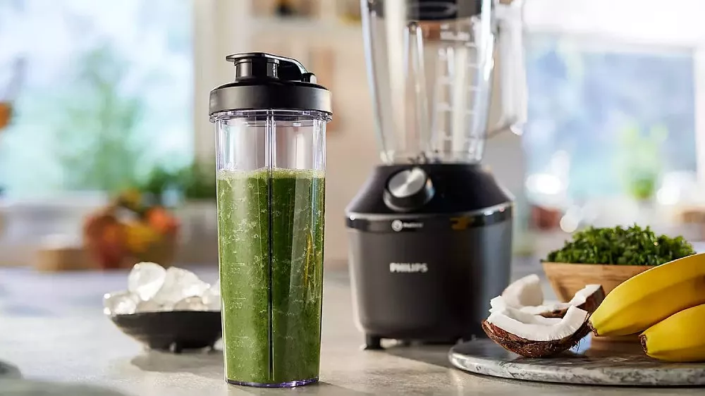 Stoln&iacute; mix&eacute;r Philips Series 3000 HR2291/41 - smoothies a koktejly v pohodl&iacute; domova