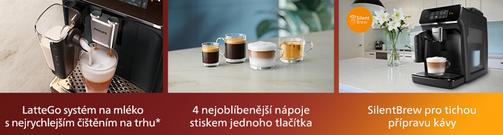 Automatický kávovar Philips Series 2300 LatteGo EP2331/10