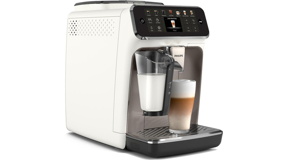 Automatický kávovar Philips LatteGo EP4443/70 s kávou_02